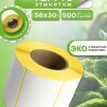 Термоэтикетка эко 58×30/500шт. для маркетплейсов — 1 шт